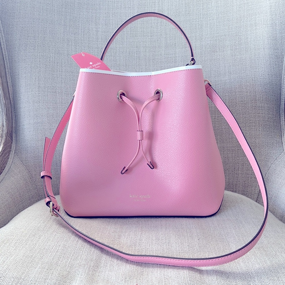 KATE SPADE NY EVA LARGE BUCKET SATCHEL